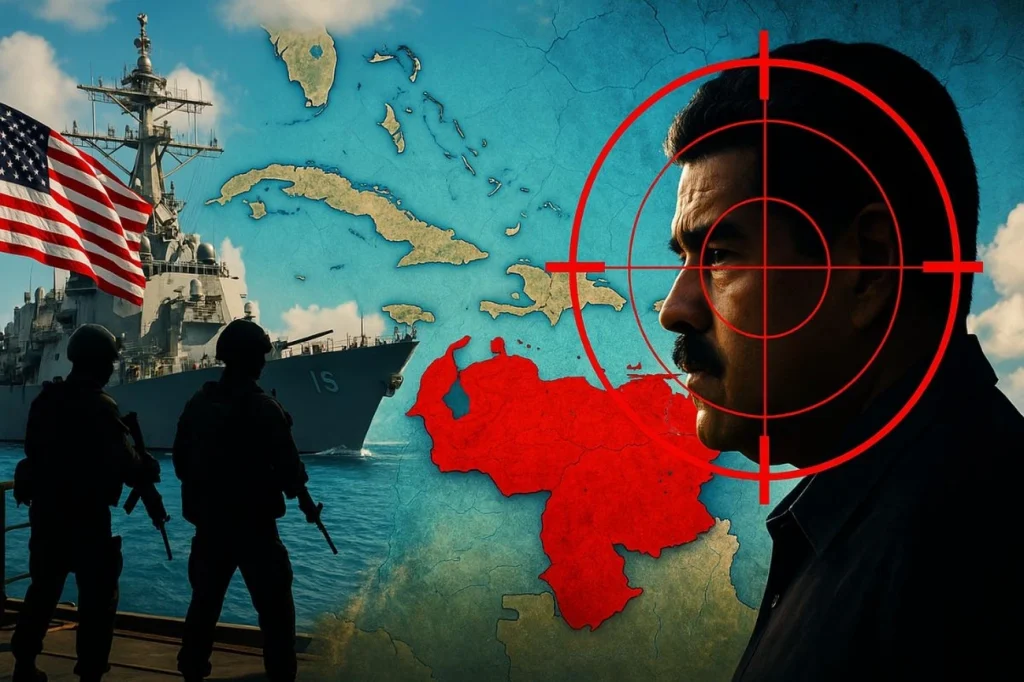 Com operações ampliadas e cerco militar no Caribe, EUA avaliam derrubar Maduro com ações secretas, designação terrorista, pressão diplomática, ataques antinarcóticos e movimentos que elevam tensão e risco de confronto na Venezuela Com operações ampliadas e cerco militar no Caribe, EUA avaliam derrubar Maduro com ações secretas, designação terrorista, pressão diplomática, ataques antinarcóticos e movimentos que elevam tensão e risco de confronto na Venezuela