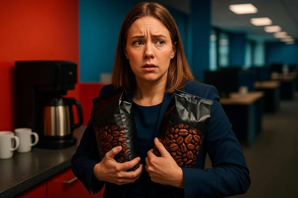 Funcionária pega dois pacotes de café achando que eram grátis e é demitida no 1º dia de trabalho