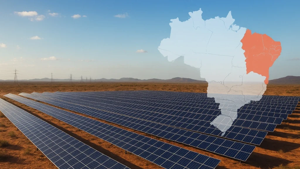 Nordeste vê avanço das usinas solares, mas enfrenta cortes severos de geração que ameaçam a economia