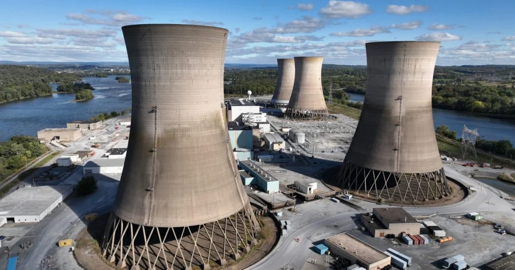 Trump libera US$ 1 bilhão para reativar a usina nuclear de Three Mile Island, acidentada em 1979