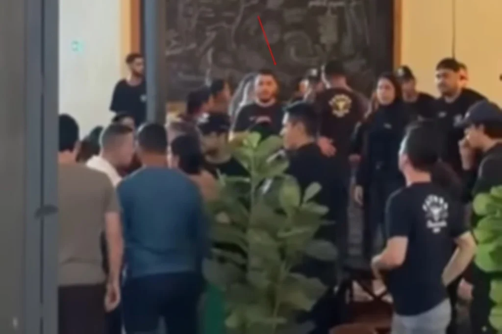 Briga em churrascaria: influencer se irritou com mãe “trocando” filho.Vejavídeo