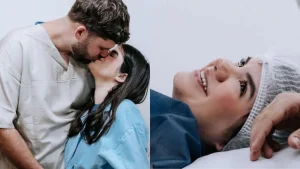 Carolina Chamberlain anuncia nascimento de Estella, sua linda filha de hoje