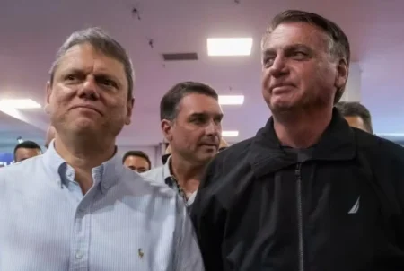 Flávio revela a reação de Tarcísio ao descobrir escolha de Bolsonaro
