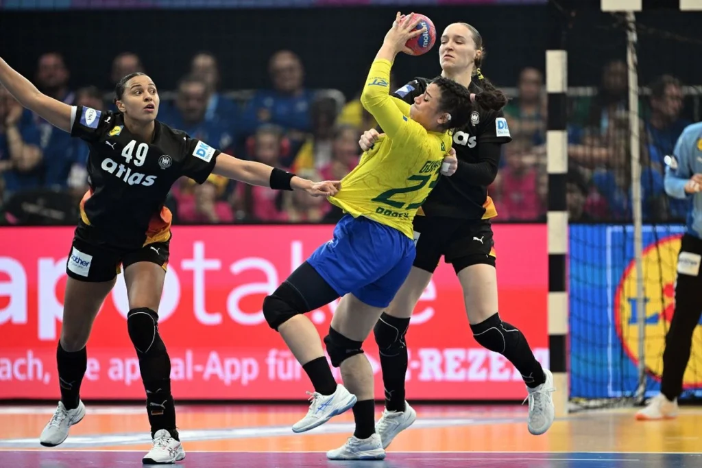 Handebol: Brasil cai para Alemanha e se despede nas quartas do Mundial Handebol: Brasil cai para Alemanha e se despede nas quartas do Mundial