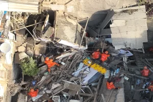 Rio: parte de sobrado no Catete desaba e deixa ao menos 16 feridos.Vejavídeo