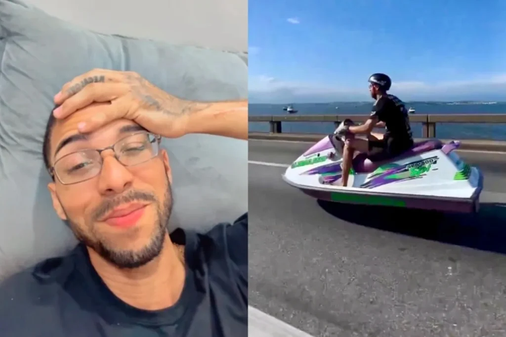 Zero Grau: jovem que criou o “motojet” no Rio é alvo de operação.Vejavídeo