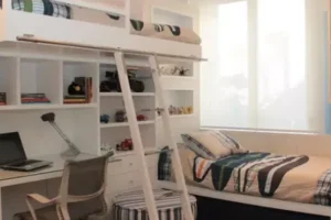 Beliche em L: Ideias Com Escrivaninha para Otimizar Espaço No Quarto