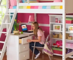 Cama mezanino : Economize espaço com estilo e beleza