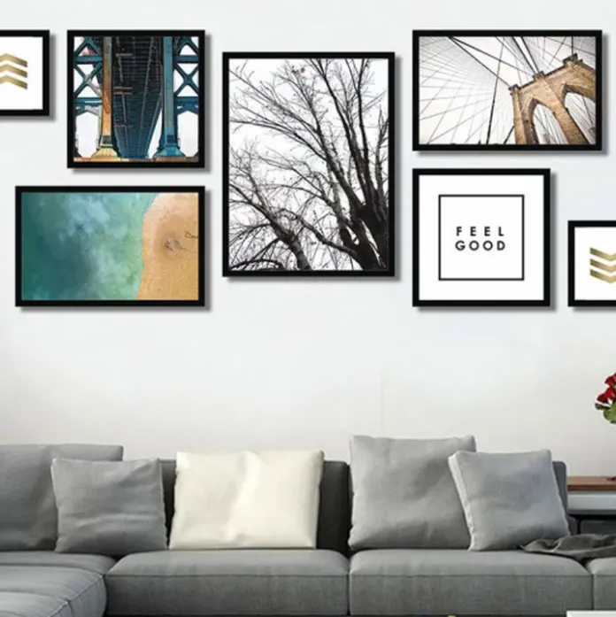 como usar quadros decorativos na decora o de sua sala 3862c9fb