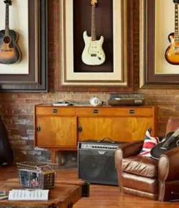 Como usar seu instrumento na decoração da sua casa