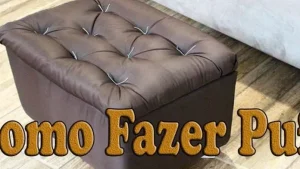 DIY: Veja como fazer Puffs lindos para sua casa reciclando