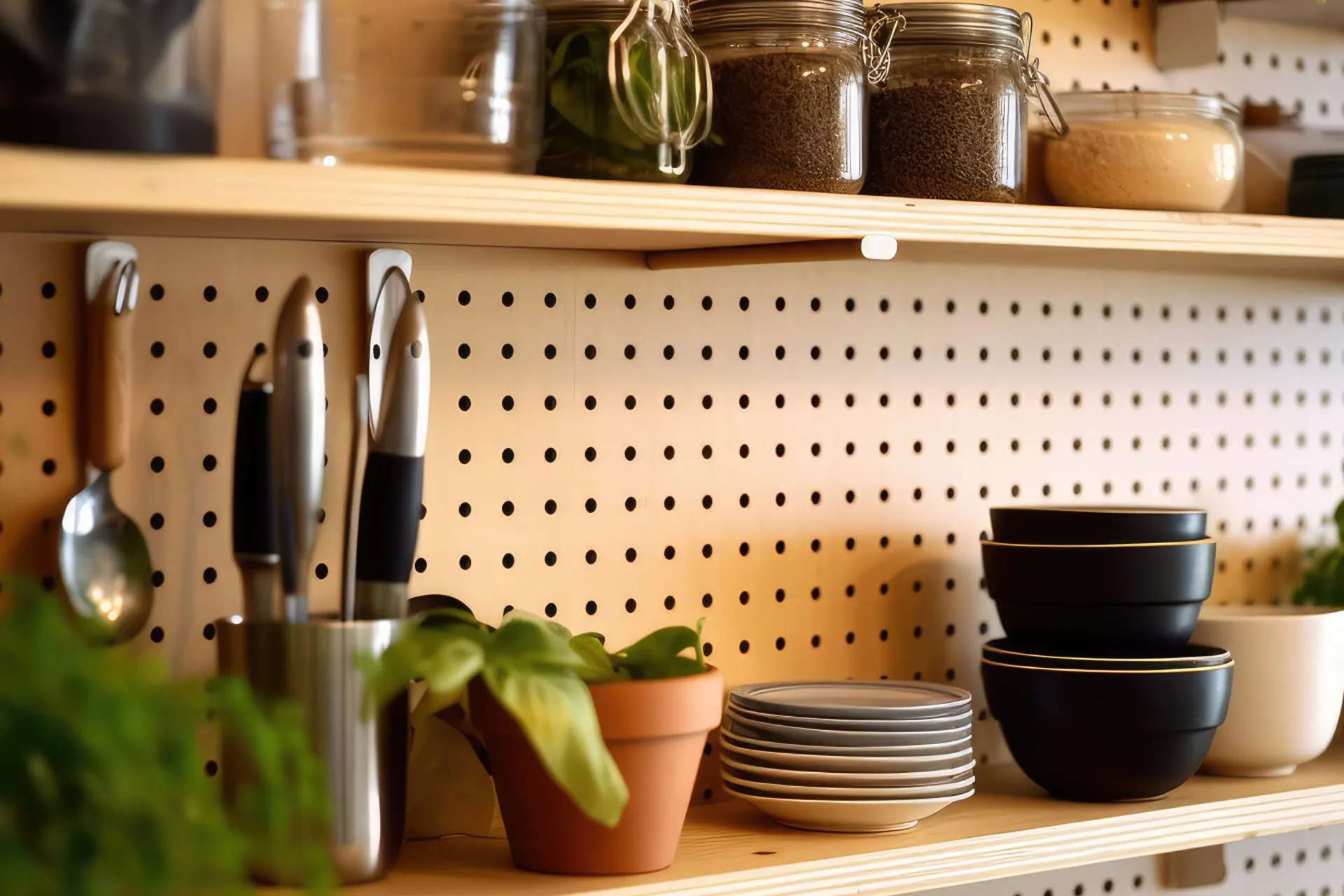 Pegboard: confira dicas para utilizá-lo na decoração e ter praticidade no dia a dia