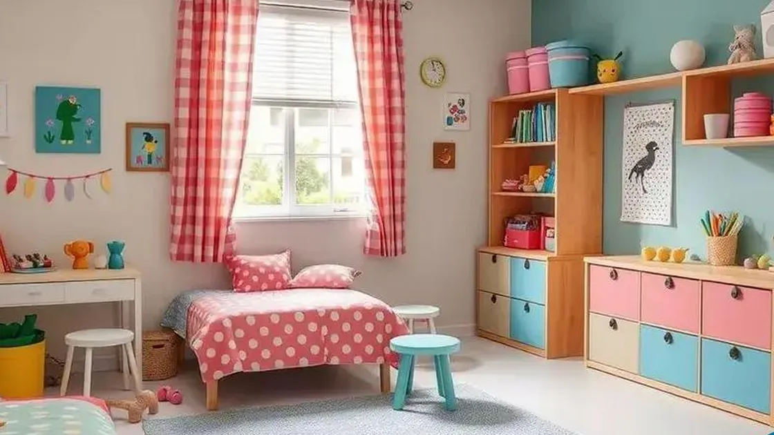 Dicas para decoração de quartos infantis criativas e acessíveis