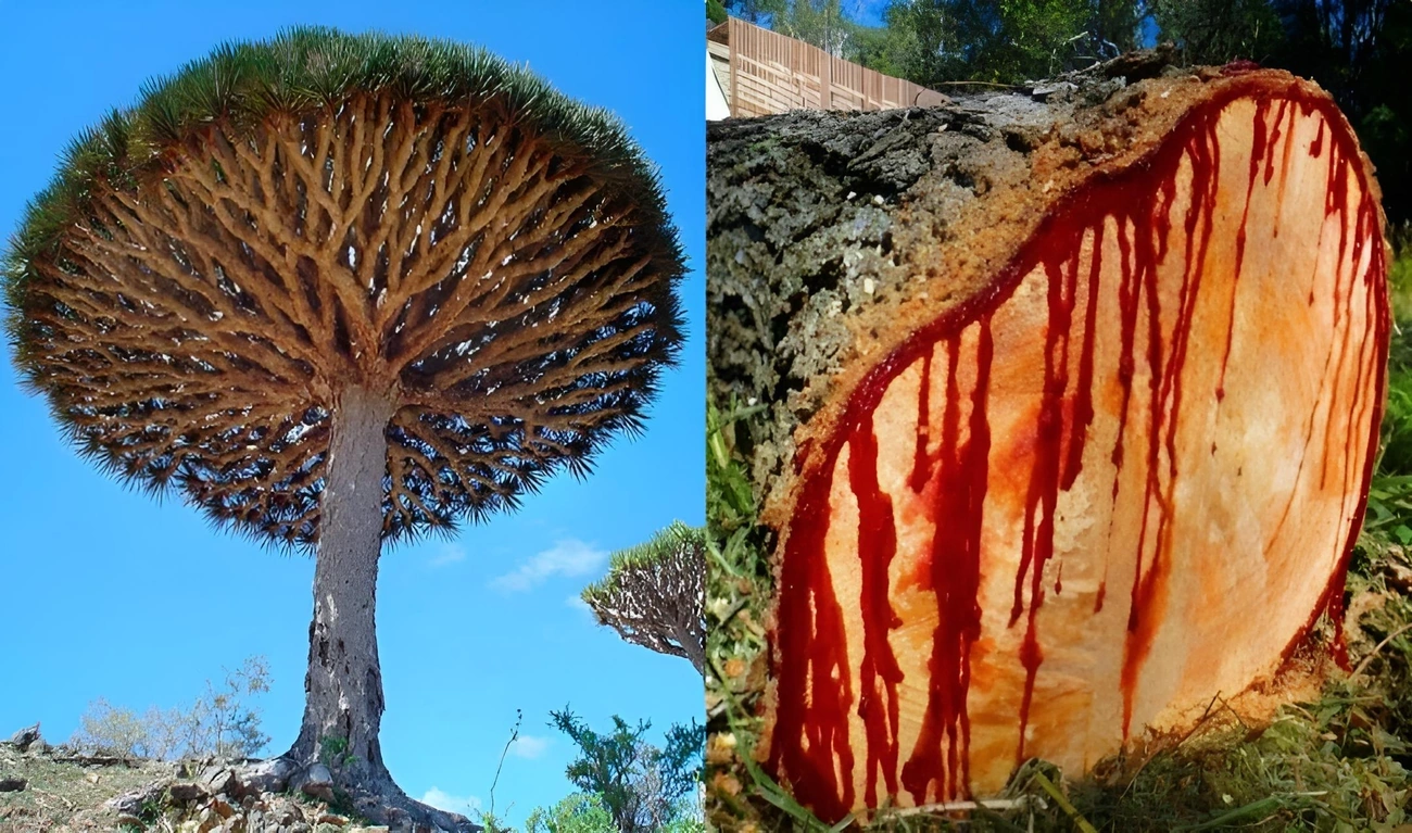 A árvore que “sangra” até 2 litros de resina vermelha por corte, rica em flavonoides raros e composta por mais de 80 compostos bioativos, tornou-se um dos organismos mais enigmáticos do planeta e fascinou cientistas por sua origem que remonta a 20 milhões de anos