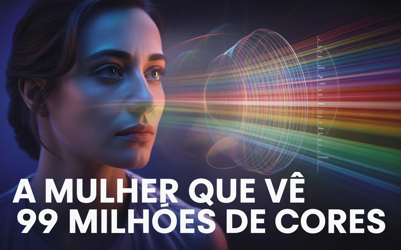 A mulher que enxerga cores que ninguém mais vê: com visão tetracromática capaz de distinguir até 99 milhões de tonalidades, ela intriga pesquisadores e desafia os limites da ciência humana