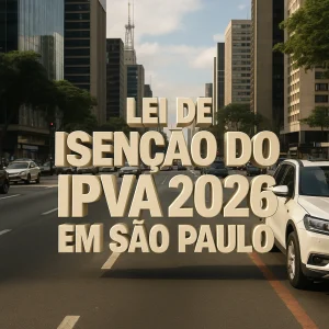 A nova lei em São Paulo que traz isenção do IPVA chega como um alívio raro no bolso dos motoristas: veja como as regras mudam, quem será beneficiado e por que o imposto terá um retorno gradual até 2030
