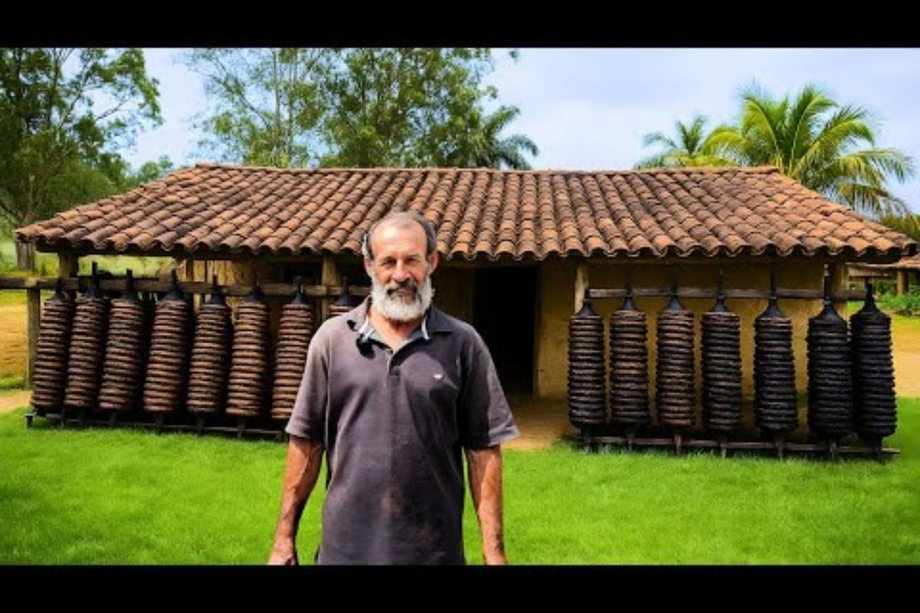 Com 8 anos ele já fazia seu dinheiro e nunca saiu da roça, o homem que transformou o fumo em sustento, criou três filhos na terra e mantém viva uma tradição rara do interior