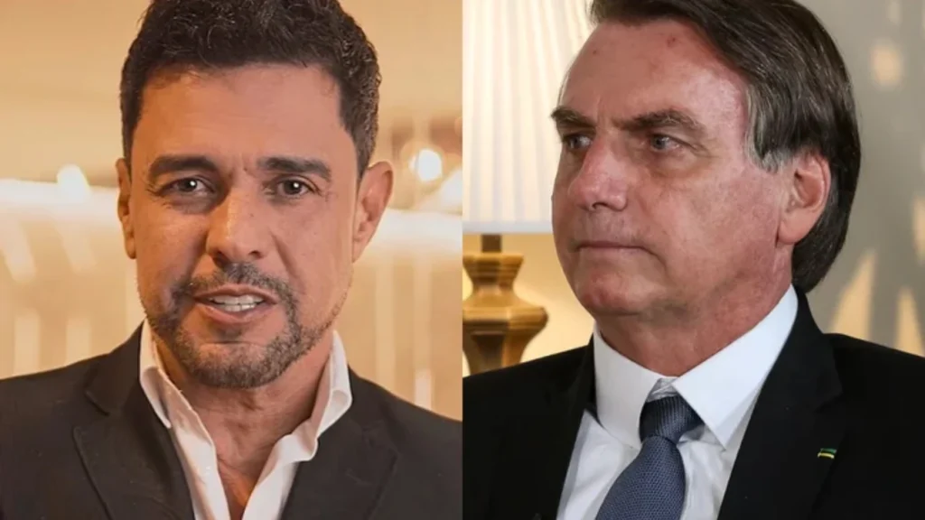 Zezé Di Camargo recebe choque de ligação de Jair Bolsonaro em gravação viral