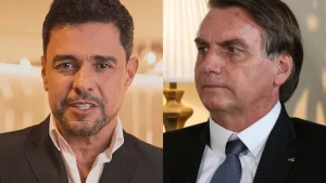 Zezé Di Camargo recebe choque de ligação de Jair Bolsonaro em gravação viral
