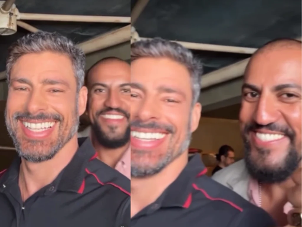 Cauã surge com cabelo grisalho e volta a contracenar com Ricardo Teodoro em série da Globoplay Cauã surge com cabelo grisalho e volta a contracenar com Ricardo Teodoro em série da Globoplay