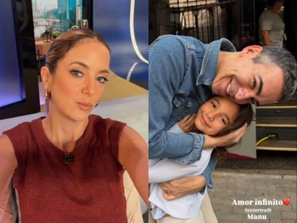 Distância pesou: Ticiane revela sofrimento de Manu por saudade de César Tralli Distância pesou: Ticiane revela sofrimento de Manu por saudade de César Tralli