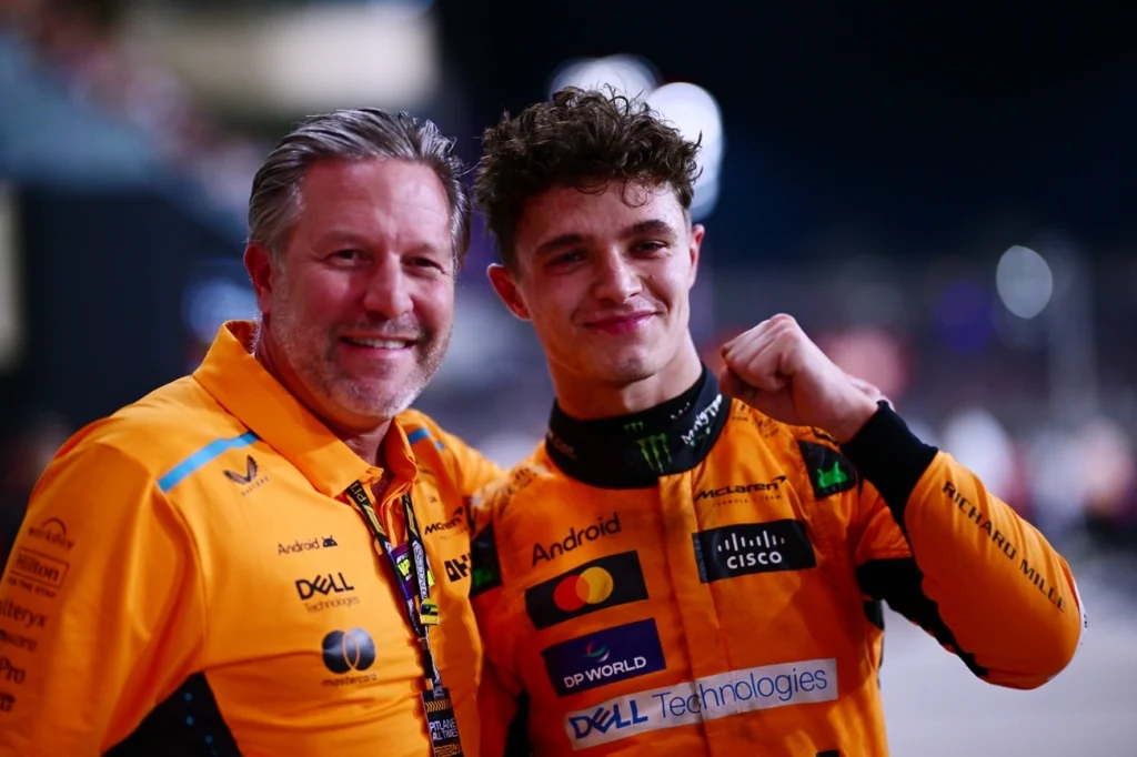 F1: Norris receberá presente milionário de CEO da McLaren após título F1: Norris receberá presente milionário de CEO da McLaren após título