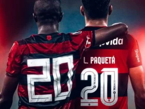 Paquetá volta ao Flamengo agora com a camisa 20