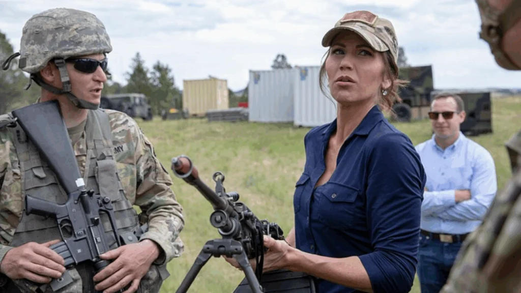 Kristi Noem: Política de R$ 1 mi envolvida em polêmicas com morte de cachorro