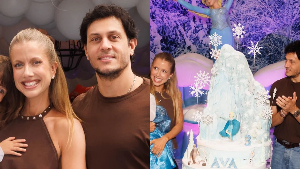 Gabriela Prioli: Filha Ava surpreende em festa de 3 anos com produção imersiva Frozen