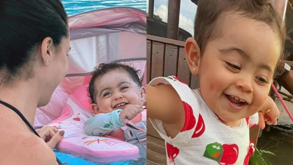 Graciele Lacerda agora compartilha fotos da filha na fazenda