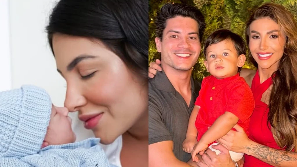 Jheny Santucci celebra 2 anos de Gabriel, seu filho com Arthur Aguiar, com imagens inéditas