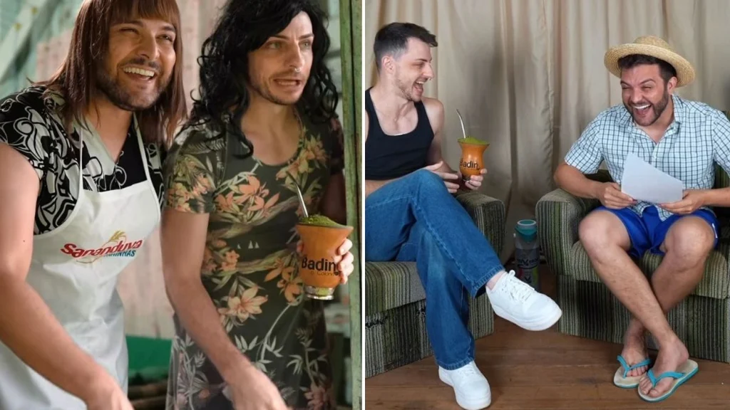 Gessé e Badin se encontram em cena: mães raiz viralizam no Sul Gessé e Badin se encontram em cena: mães raiz viralizam no Sul