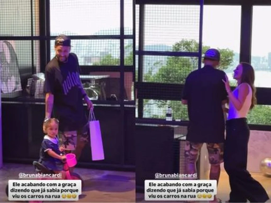 Neymar descobre festa surpresa de Bruna Biancardi e reação é inesperada hoje