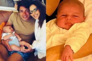 Mãe orgulhosa, filho encantador: conheça Palo, o bebê do casal Juca Diniz e Mariana Rios Mãe orgulhosa, filho encantador: conheça Palo, o bebê do casal Juca Diniz e Mariana Rios