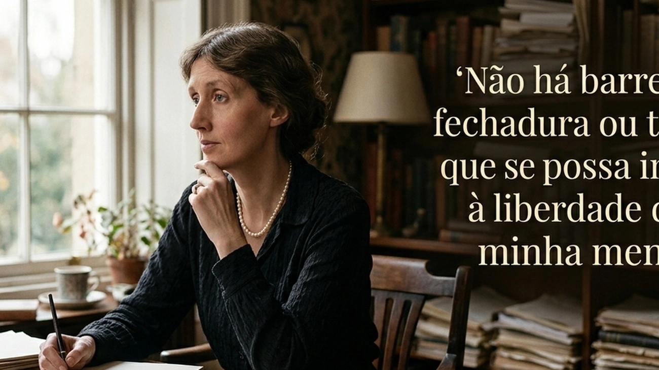 Virginia Woolf: A Liderança da Liberdade de Pensamento que quebrou Portas e Fronteiras