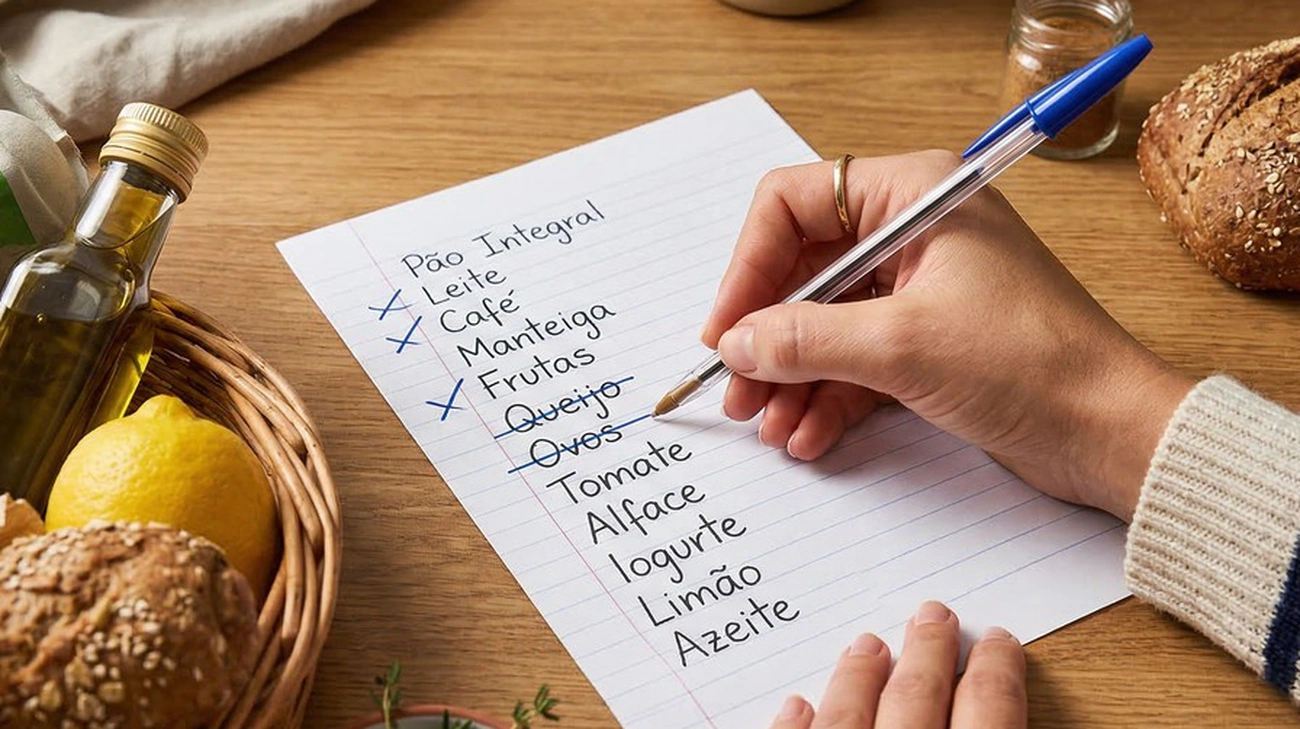 Descubra agora como escrever lista de compras no papel revela sua personalidade