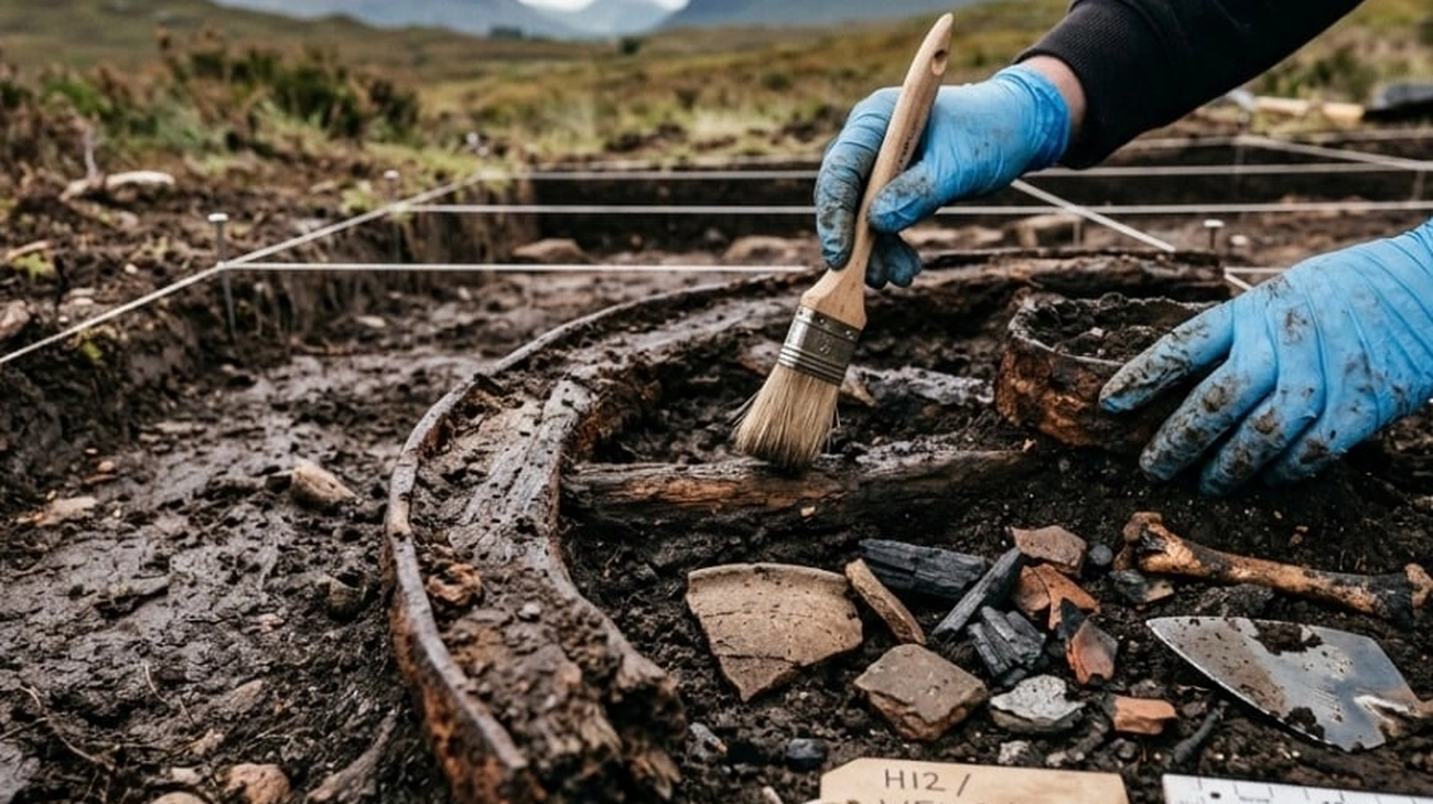 Encontrei uma roda de 2.200 anos nas Terras Altas que revoluciona a Idade do Ferro