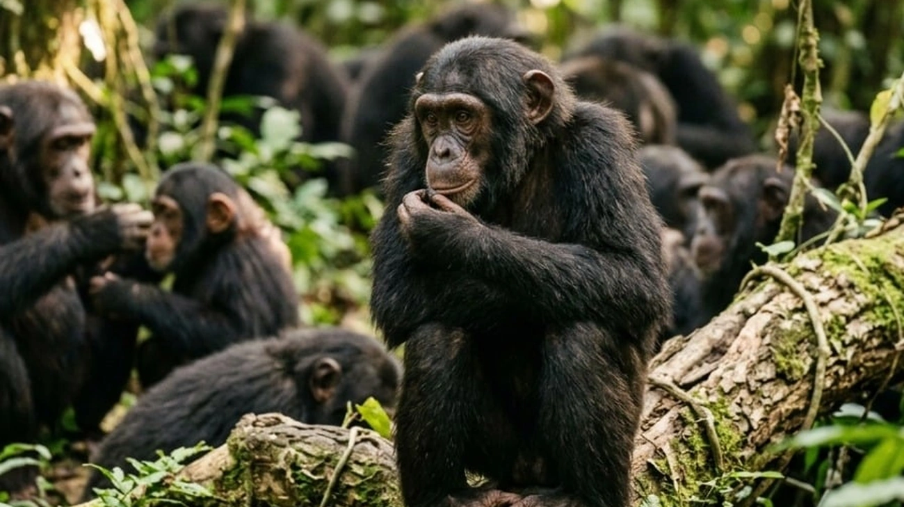 Cientistas descobrem hoje que chimpanzés têm adolescência de anos