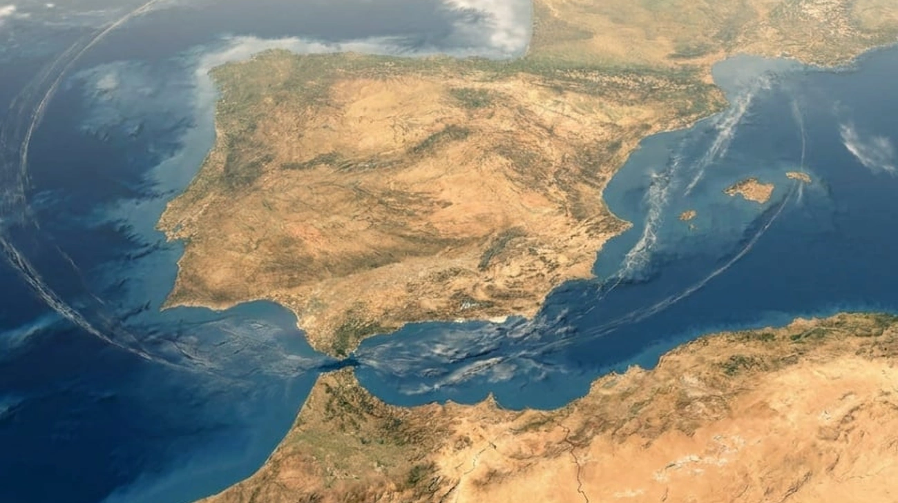 A Península Ibérica se gira em 6mm por ano