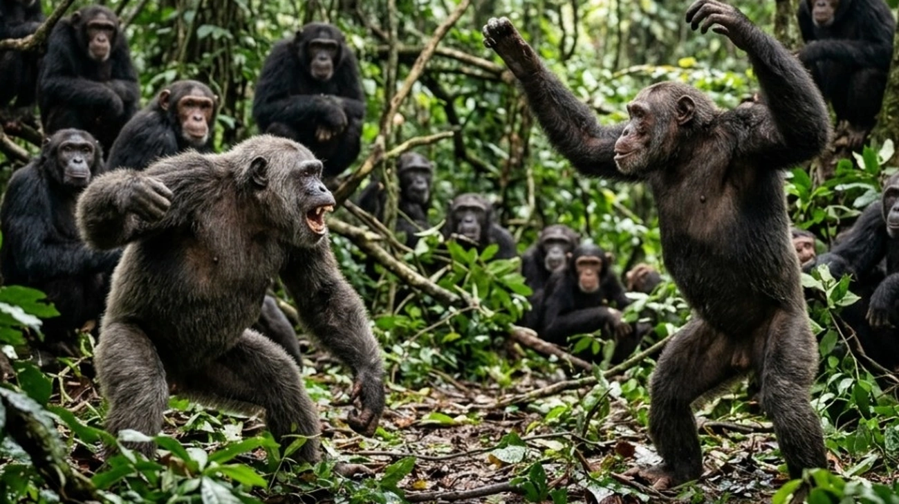 Guerra de chimpanzés agora mais intensa do que nunca
