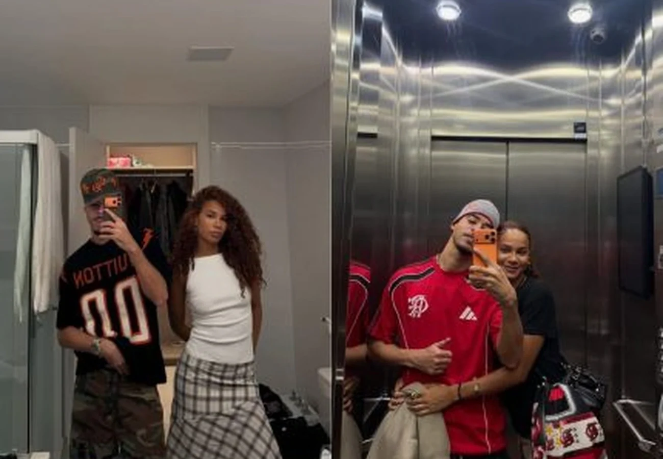 L7nnon assume romance com modelo Mariah Mapeou oggi e se diz muito mais feliz agora