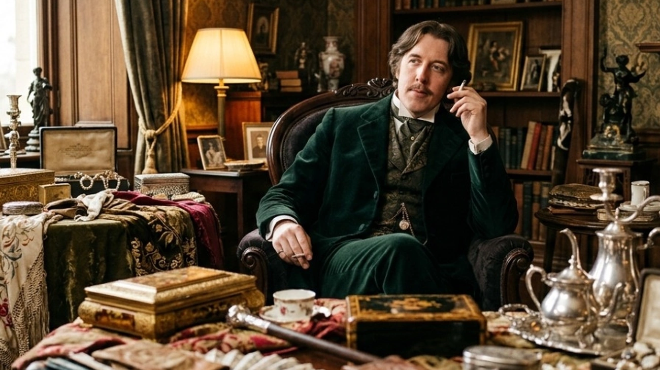 Oscar Wilde critica agora consumo excessivo em poucas palavras