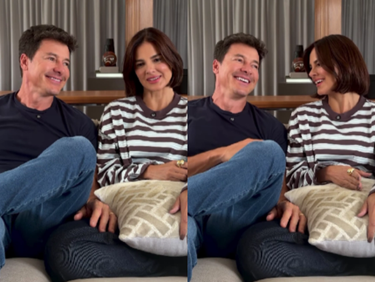 Rodrigo Faro e Vera Viel relembram 1º beijo hoje e revelam segredo de 30 anos de amor