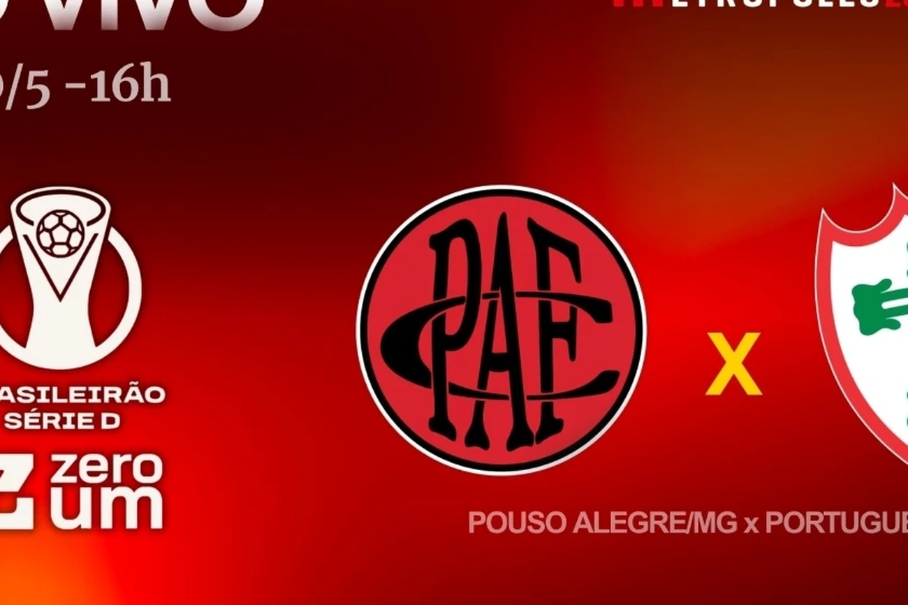 Agora assista Pouso Alegre x Portuguesa ao vivo no YouTube