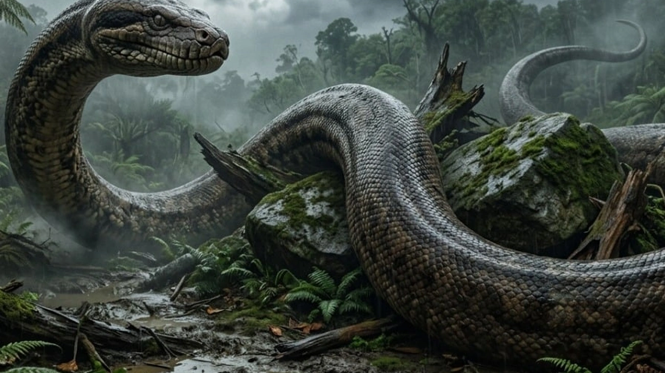 Descoberta na Índia uma cobra de 15 metros que pode ser a maior da história